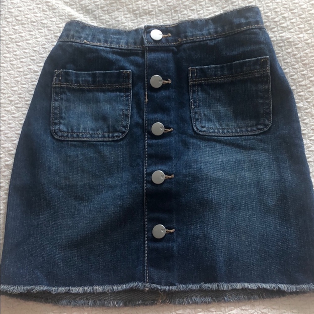 Toddler girls denim skirt
